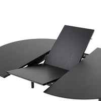 Thumbnail for Montreux Round Dining Table in Black