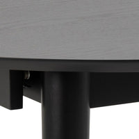 Thumbnail for Montreux Round Dining Table in Black