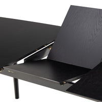 Thumbnail for Montreux Rectangular Dining Table in Black