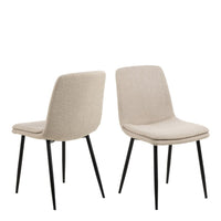 Thumbnail for Becca Dining Chair in Beige Set of 4