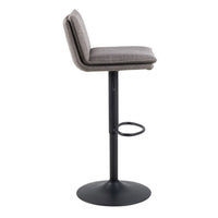 Thumbnail for Flynn Swivel Bar Stool with Height Adjustable Function in Light GreyBrown