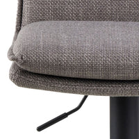 Thumbnail for Flynn Swivel Bar Stool with Height Adjustable Function in Light GreyBrown