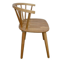 Thumbnail for Ida Dining Chair in Oak Set of 2