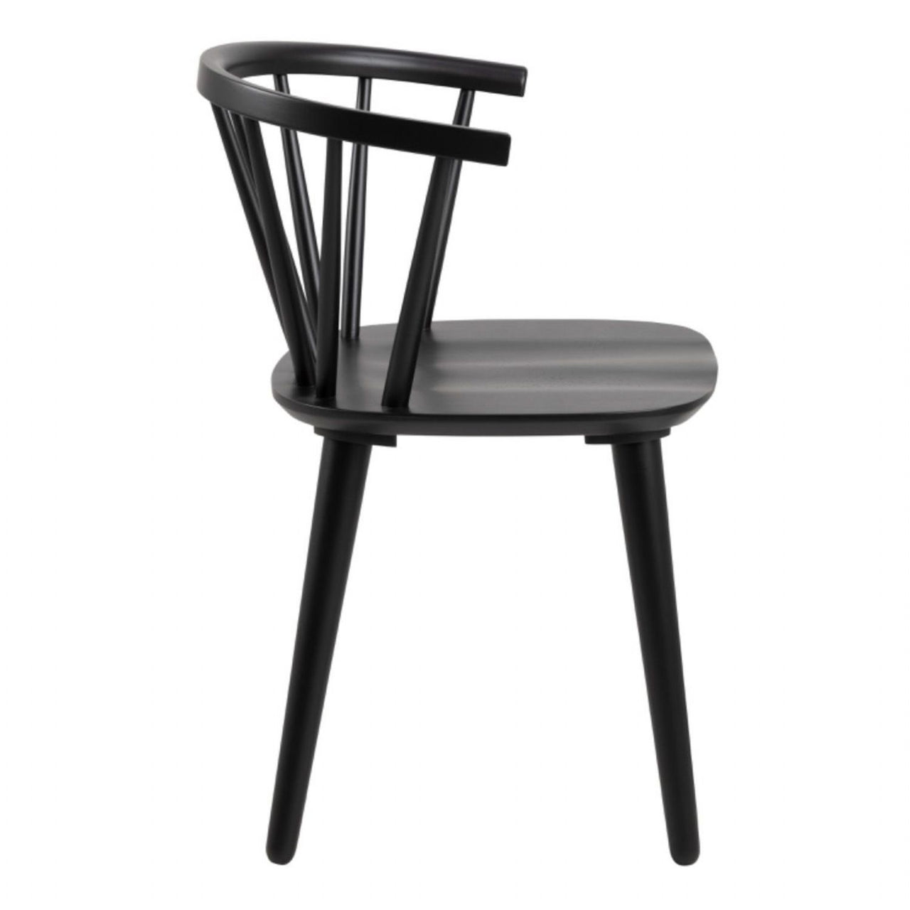 Ida Dining Chair in Black Set of 2