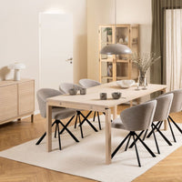 Thumbnail for Linley Dining Table in White