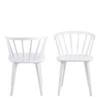 Thumbnail for Ida Dining Chair in White Set of 2