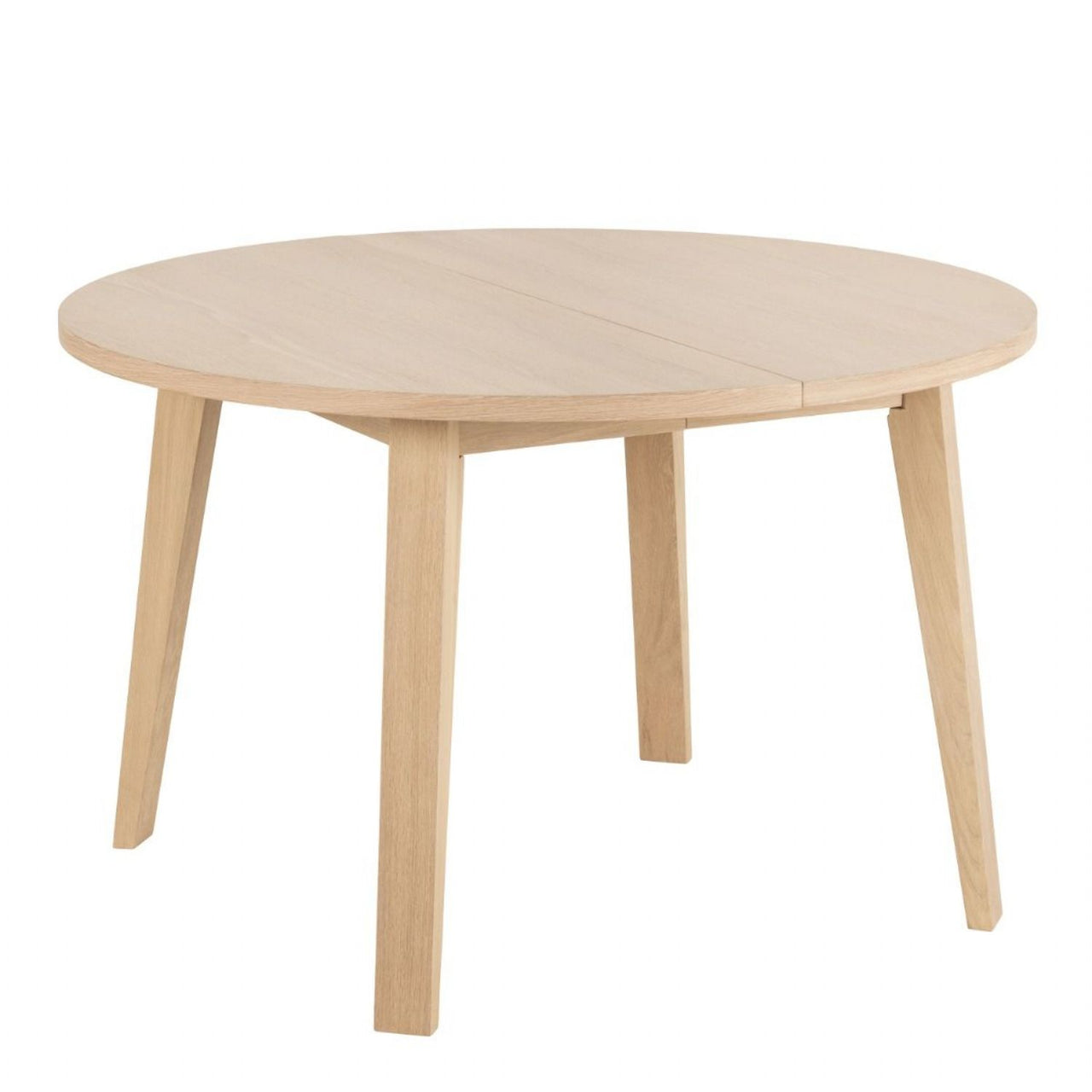 ALine Round Dining Table in White Oak