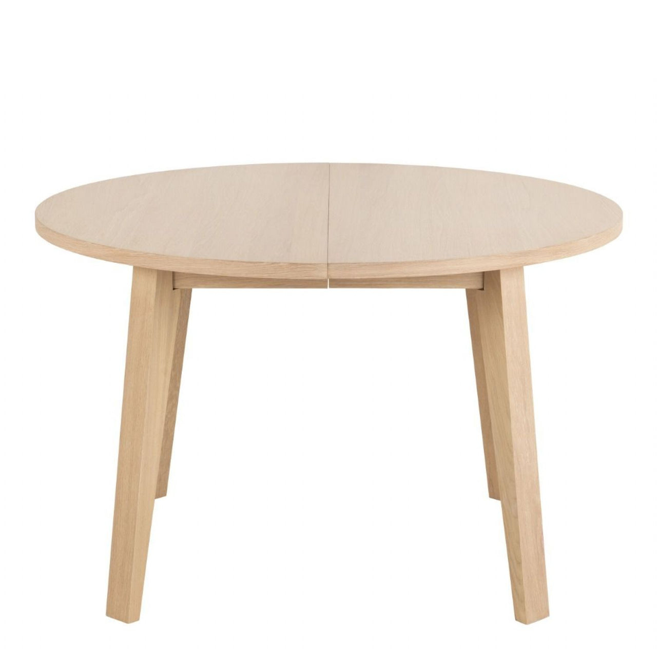 ALine Round Dining Table in White Oak