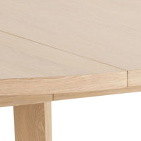 Thumbnail for ALine Round Dining Table in White Oak