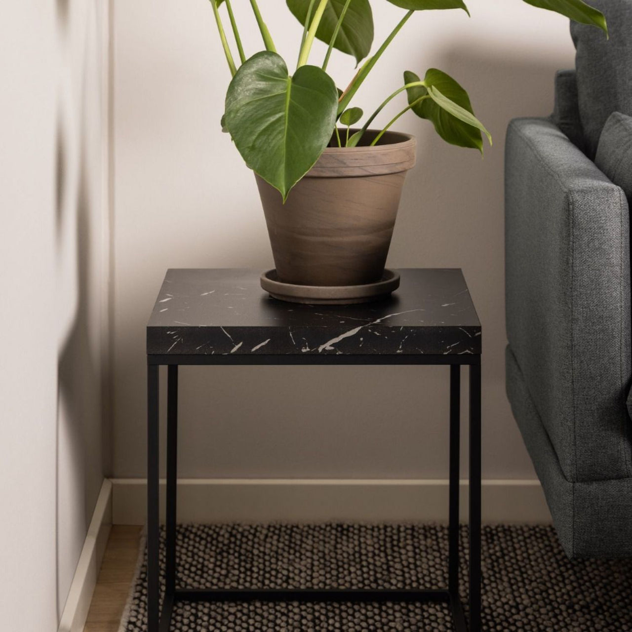 Barossa Coffee Table with Black Marble Effect