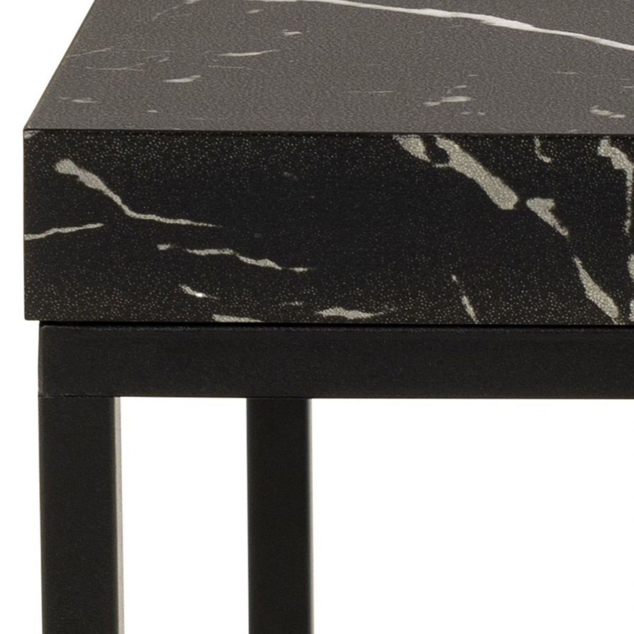 Barossa Coffee Table with Black Marble Effect