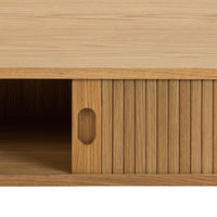 Thumbnail for Langley Coffee Table Sliding Door in Oak