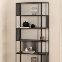 Thumbnail for Strington Bookcase with 5 Shelves in Black