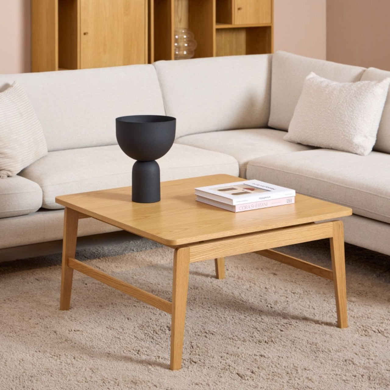 Essex Square Coffee Table in Oak