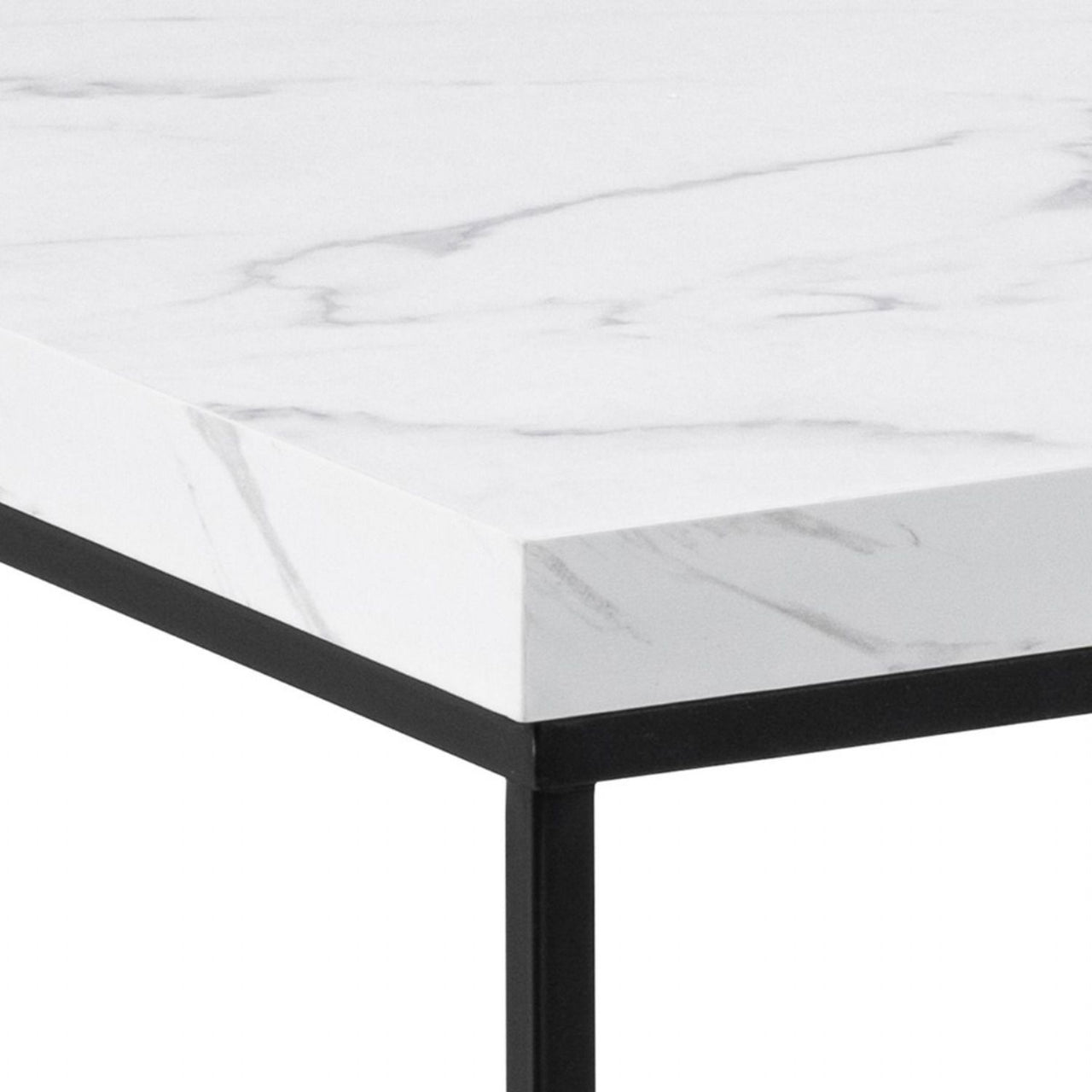 Barossa Coffee Table with White Marble Effect