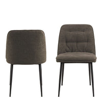 Thumbnail for Brooke Dining Chair in Taupe Set of 2