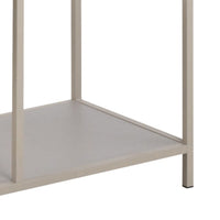 Thumbnail for Seaford Tall Grey Metal Bookcase with 5 Shelves