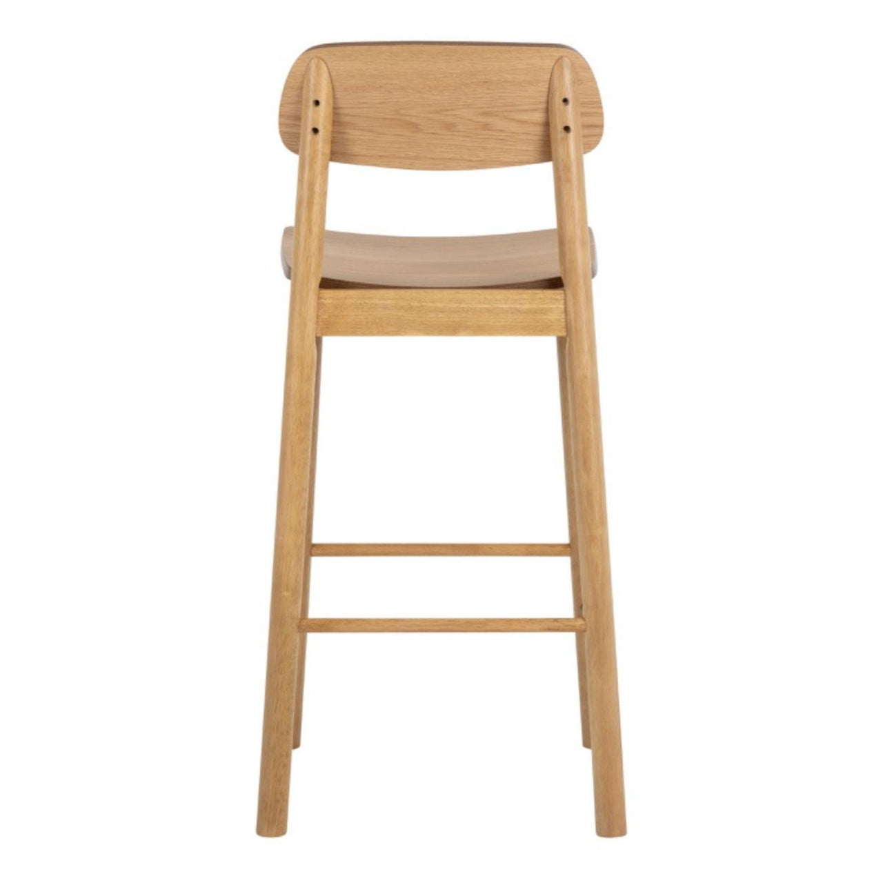 Barlow Oak Bar Stool Set of 2