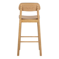 Thumbnail for Barlow Oak Bar Stool Set of 2