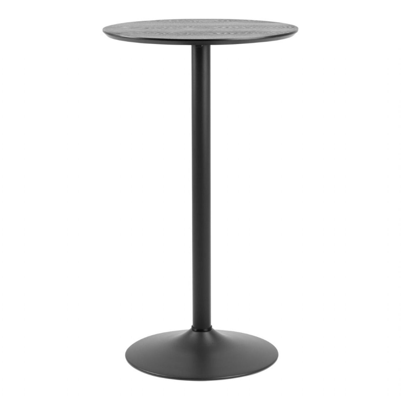 Ibiza Tall Round Bar Table in Black