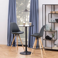 Thumbnail for Ibiza Tall Round Bar Table in Black