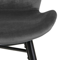 Thumbnail for Batilda Dining Chair in Dark Grey Set of 2