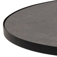 Thumbnail for Soli Round Ceramic Coffee Table in Black 45.7x45cm