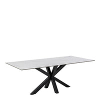 Thumbnail for Heaven Dining Table with Ceramic White Top