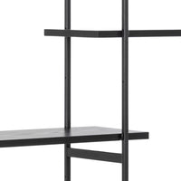 Thumbnail for Angus Bookcase with 1 Sliding Door And 5 Shelves in Black