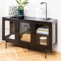 Thumbnail for Angus 3 Door Sideboard in Black