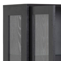 Thumbnail for Angus 2 Door Display Cabinet in Black