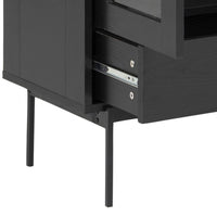 Thumbnail for Angus 2 Door Display Cabinet in Black