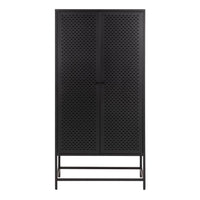 Thumbnail for Newcastle 2 Door Cabinet in Matt Black