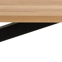 Thumbnail for Heaven Dining Table in Oak And Black