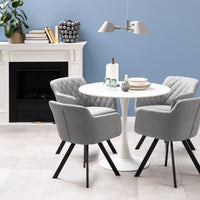 Thumbnail for Malta Round Dining Table in White