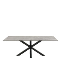 Thumbnail for Heaven Dining Table with Ceramic Grey Top