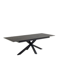 Thumbnail for Heaven Extendable Dining Table with Ceramic Black Top 200cm