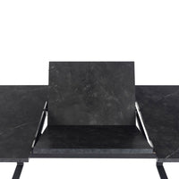 Thumbnail for Amble Dining Table with Black Marble Effect