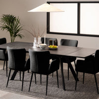 Thumbnail for Blackburn Black Ceramic Dining Table