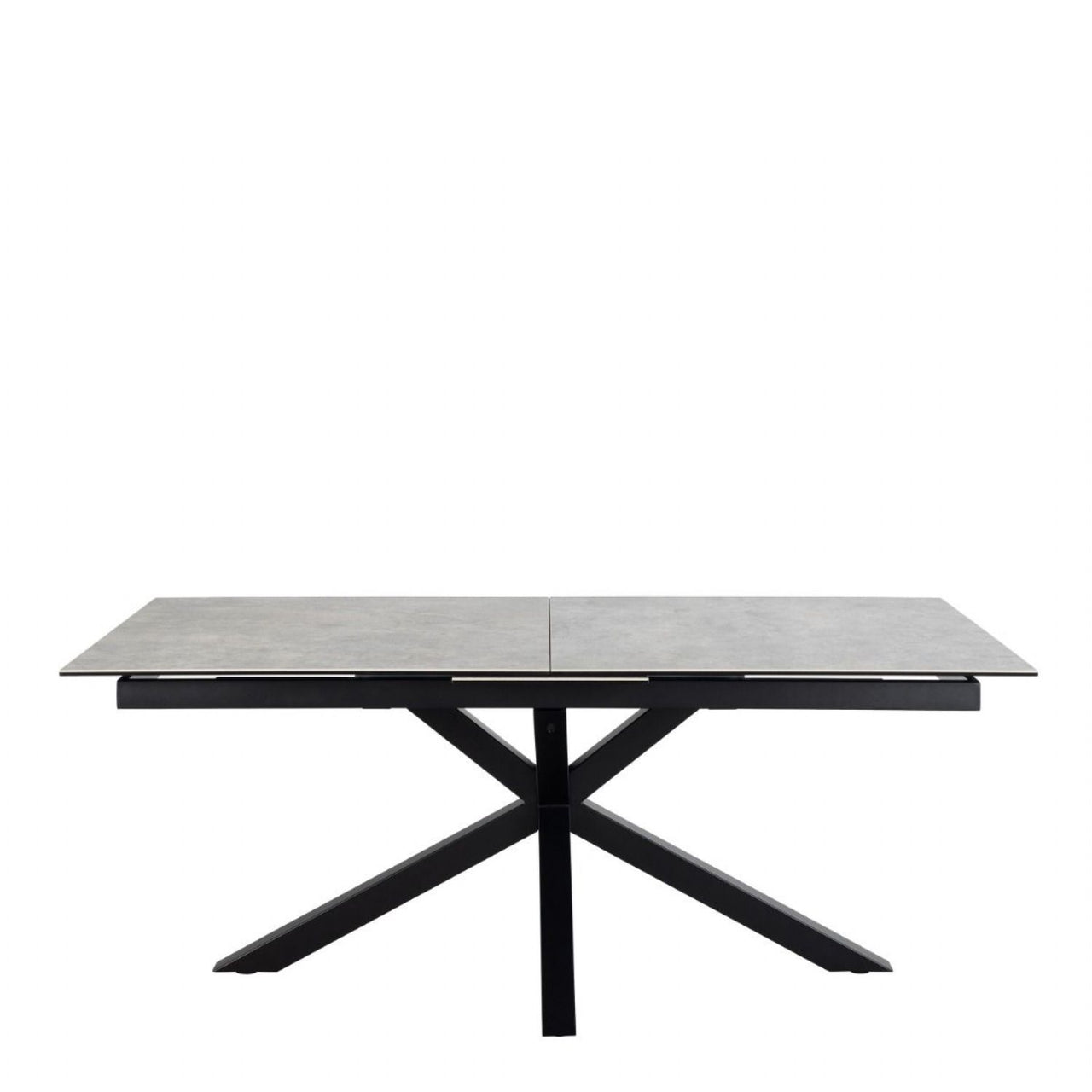 Heaven Extendable Dining Table with Ceramic Grey Top 200cm