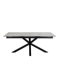 Thumbnail for Heaven Extendable Dining Table with Ceramic Grey Top 200cm