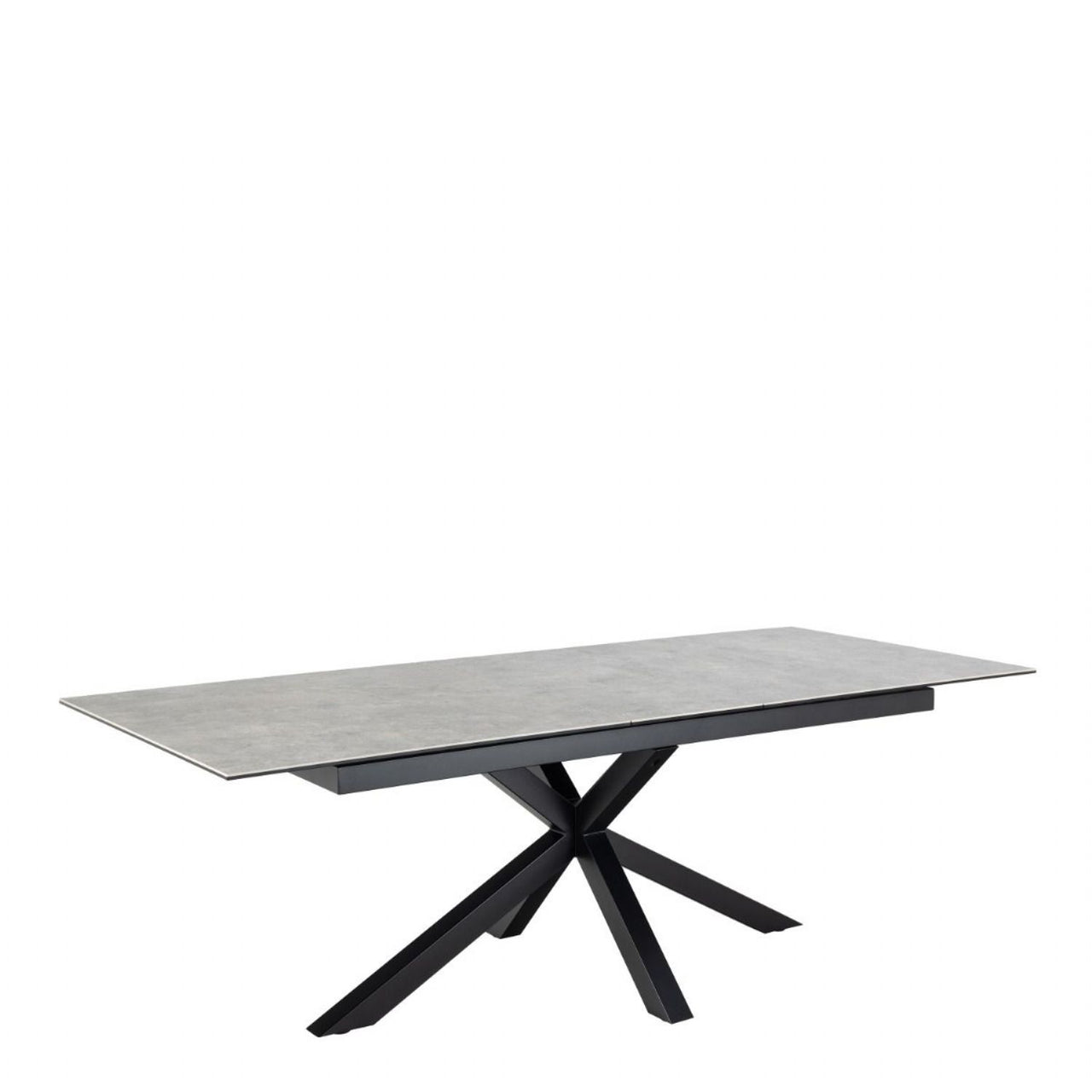 Heaven Extendable Dining Table with Ceramic Grey Top 200cm