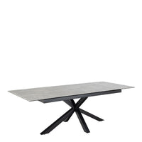 Thumbnail for Heaven Extendable Dining Table with Ceramic Grey Top 200cm