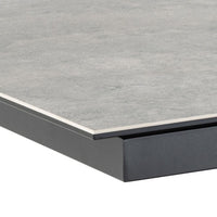 Thumbnail for Heaven Extendable Dining Table with Ceramic Grey Top 168cm