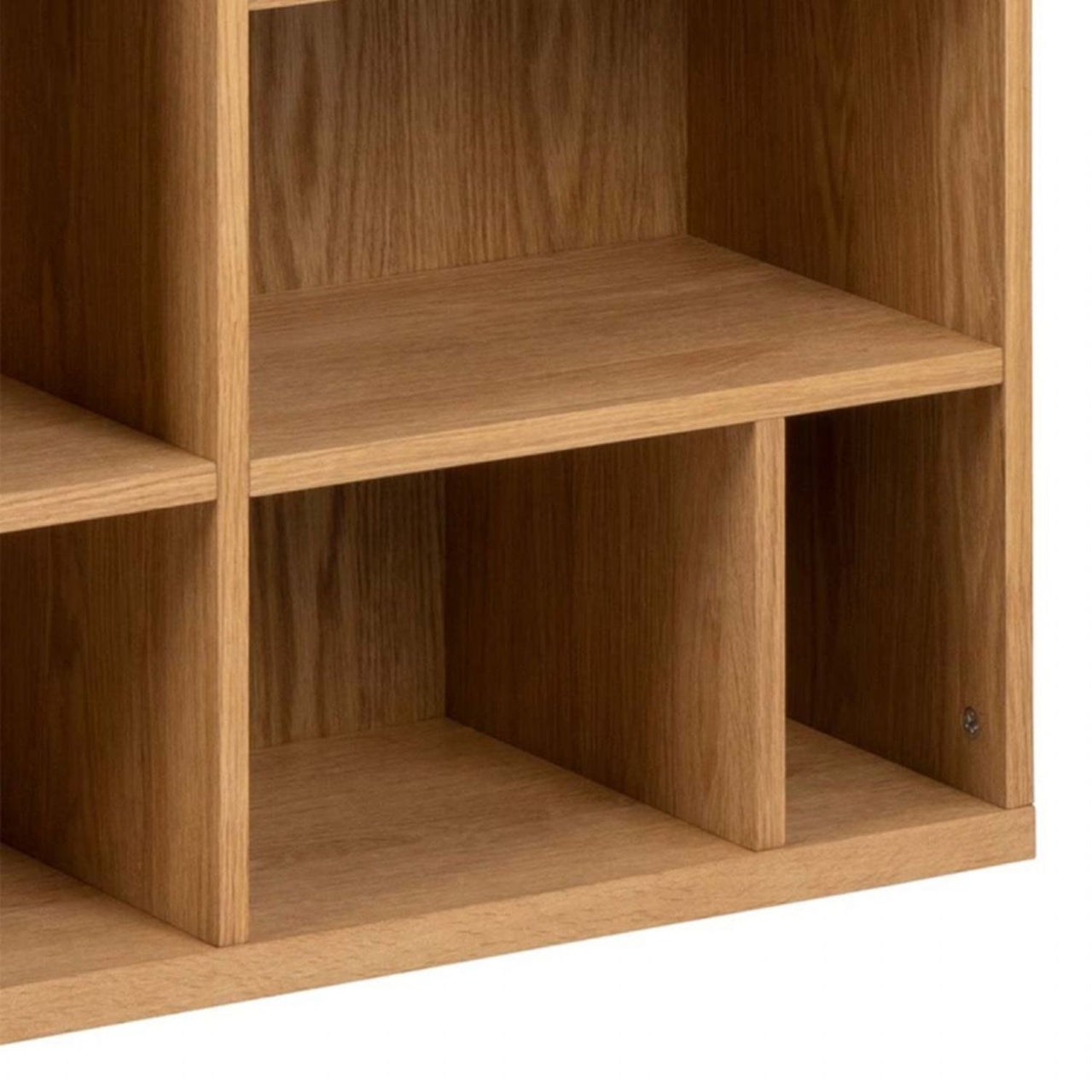 Rangoon 3 Door Large Bookcase in Oak