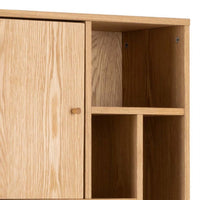 Thumbnail for Rangoon 3 Door Bookcase in Oak