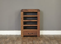 Thumbnail for Walnut Wooden Unit Cabinet