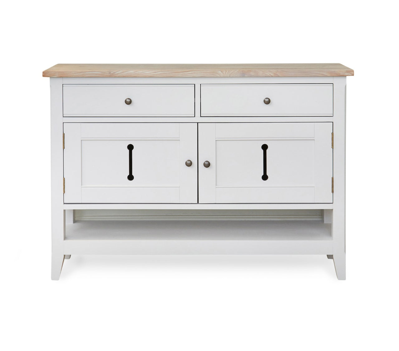 Grey Painted Small Sideboard Console Storage Cabinet