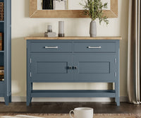 Thumbnail for Signature Blue Small Sideboard Hall Console Table