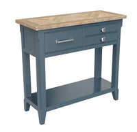 Thumbnail for Signature Blue Reclaimed Small Console Table